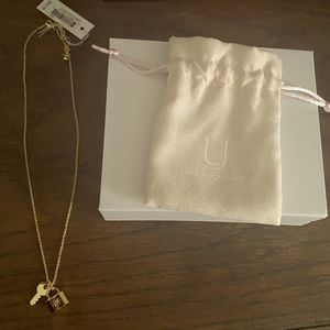 Uncommon James lock and key necklace